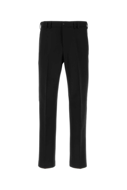 Black Wool Pant