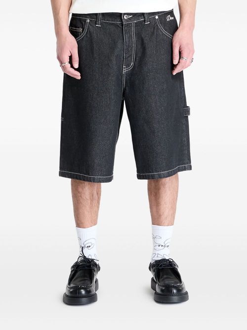 Denim shorts - Black