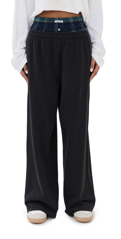 Sweatpants Black/Green