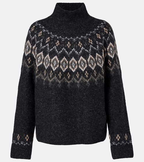 Cashmere turtleneck sweater