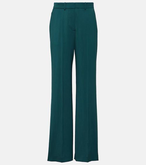 Morissey mid-rise wool straight pants
