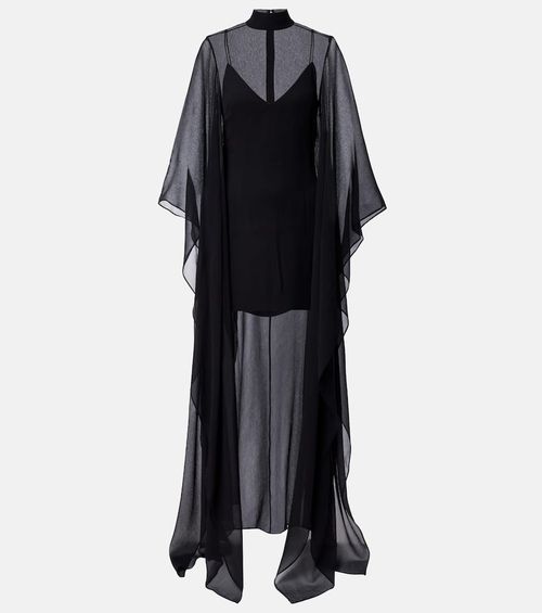 Taller Marmo Lanzarote Garden crêpe chiffon kaftan