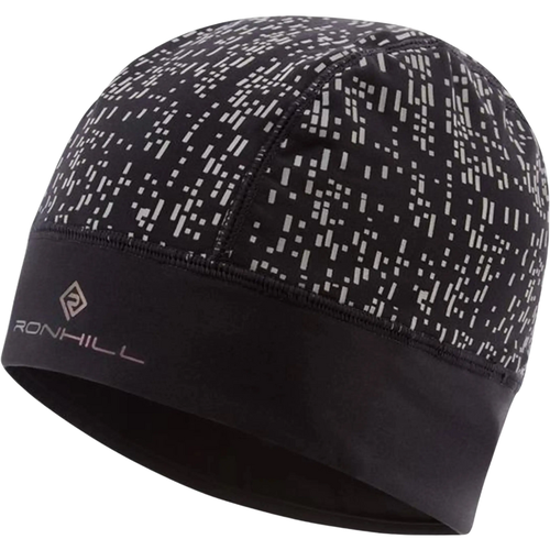 Ronhill Night Runner Beanie - Black/Reflect / One