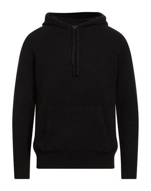 Man Sweater Black Size S Lambswool
