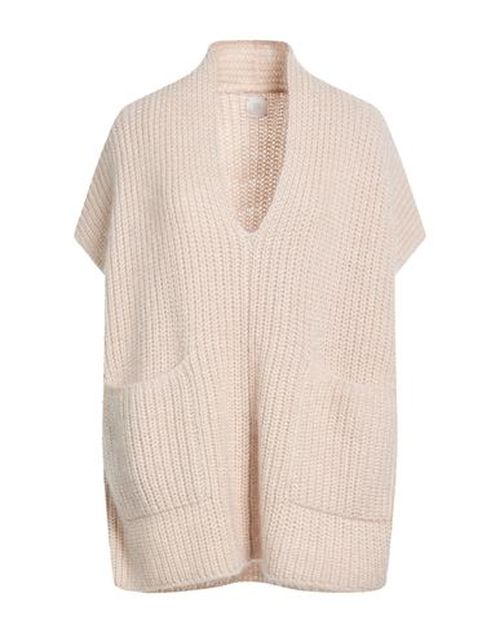 Woman Sweater Blush Size M Wool, Mohair wool, Silk
