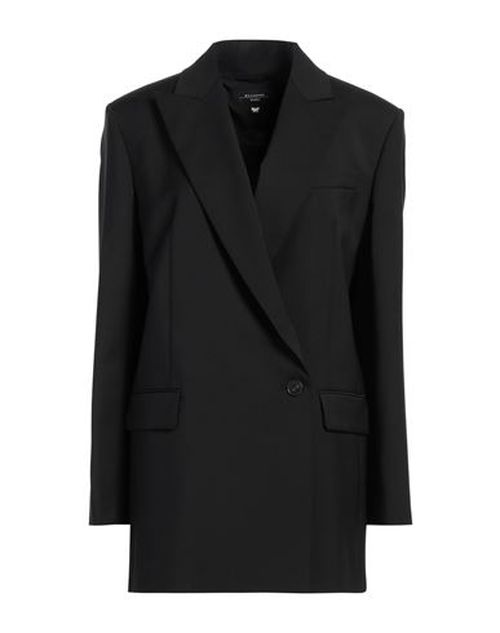 Weekend Max Mara Woman Blazer Black Size 10 Virgin Wool