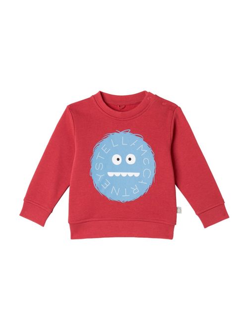 Babies Red Graphic Sweatshirt