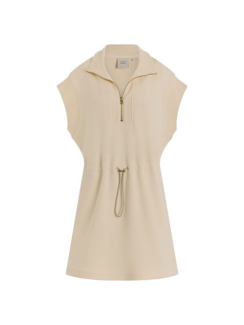 Women's Avaya Half-Zip Minidress - Pristine
