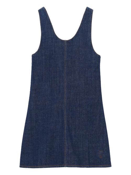 Denim mini dress