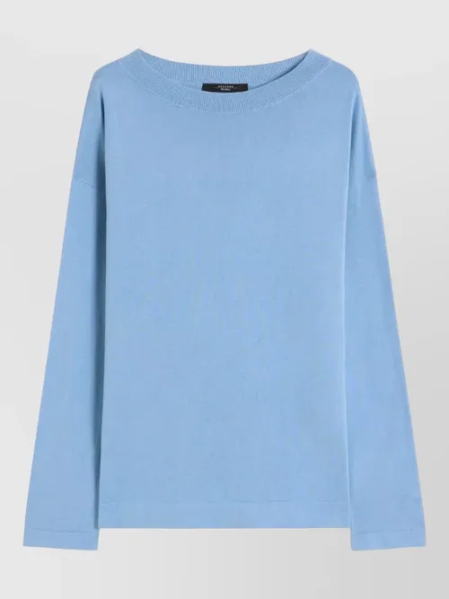 Weekend Max Mara - long sleeve relaxed knitwear round neck