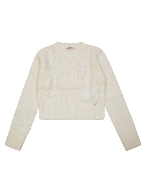 Kids Sweater with Braided Design