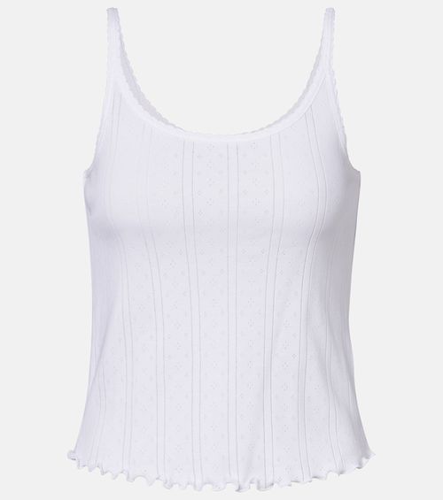 Róhe Pointelle cotton tank top