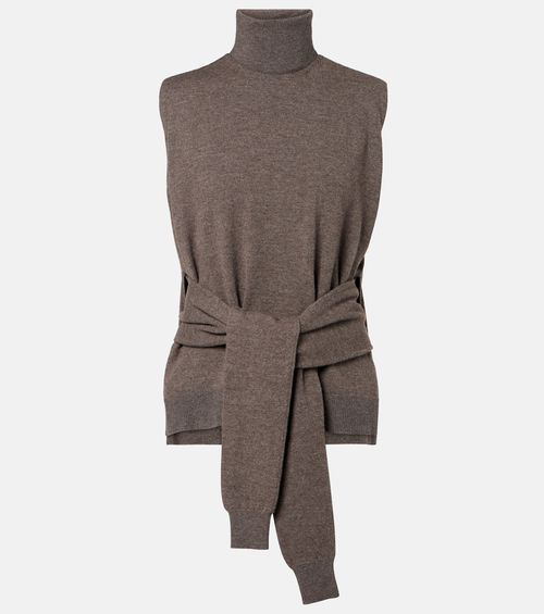 Róhe Layered wool and cashmere-blend top