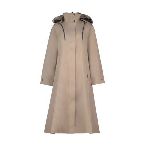 Softshell A-Line Raincoat — Gray