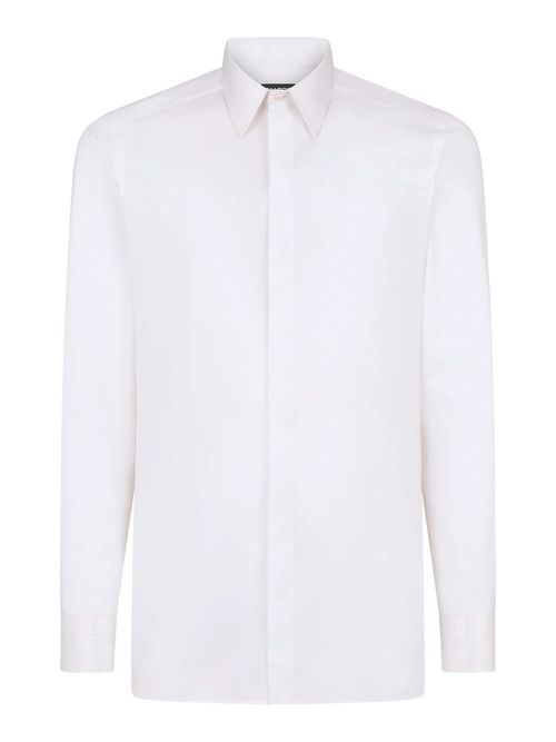 Cotton And Silk Classic Fit Shirt
