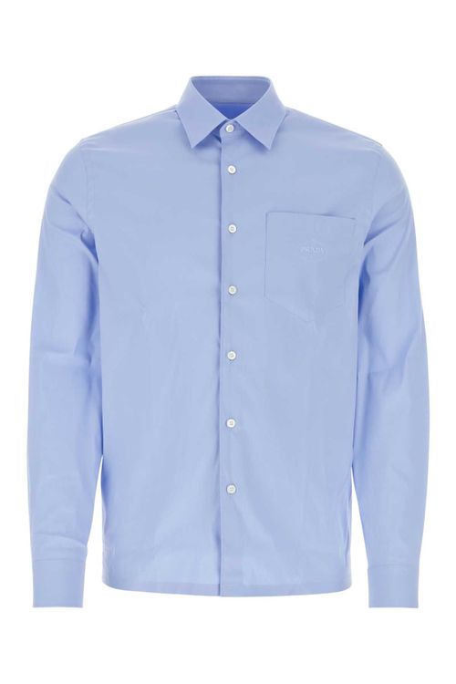 Poplin Shirt — Blue