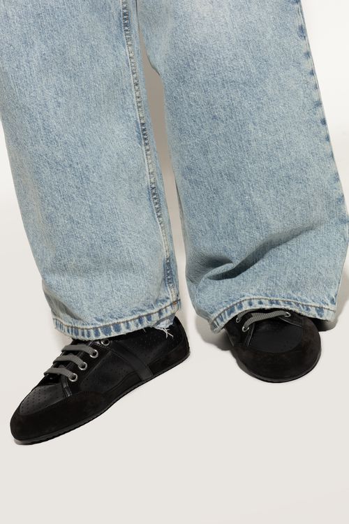 Sports Shoes With Logo, Men's, Black