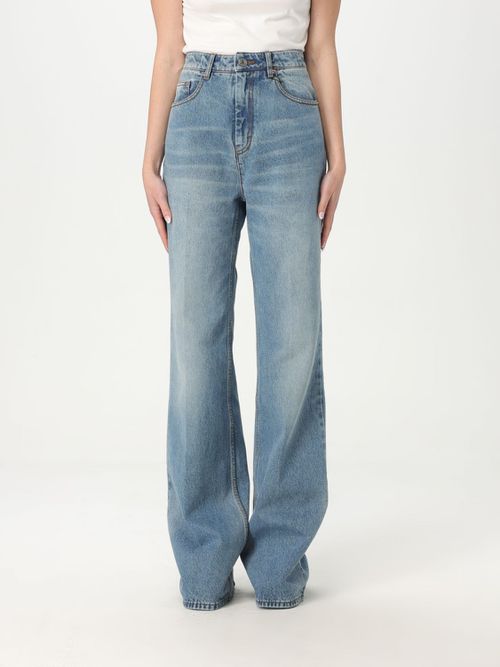 Jeans AMI PARIS Woman color Blue