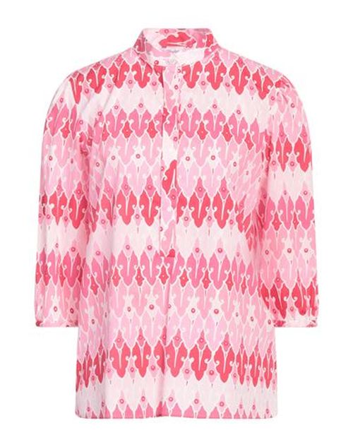 Woman Top Pink Size 12 Cotton, Elastane