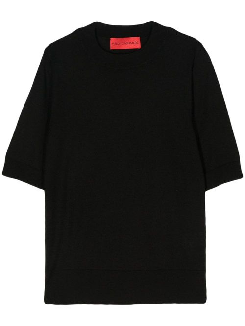 Wild Cashmere Women's Silk And Cashmere Blend Half-Sleeve Sweater