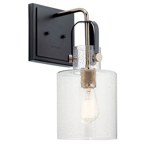 Kitner 17" Wall Bracket in Polished Nicke