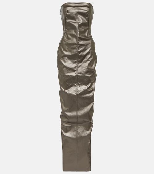 Rick Owens Lido coated denim corset