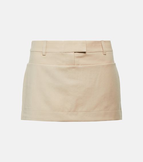 Lacun wool miniskirt