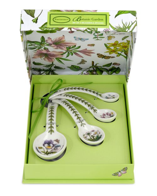 Portmeirion Botanic Garden 4Pc Measuring Spoons Set