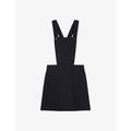 Womens Bleus Crossover-strap Woven Mini Dress 10