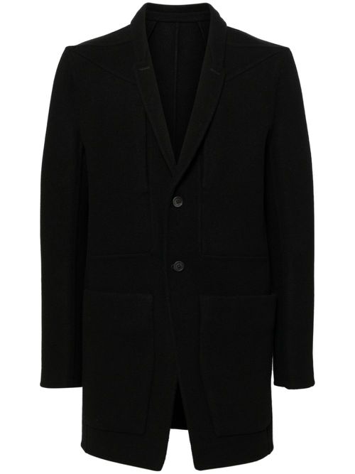 Virgin-wool coat - Black