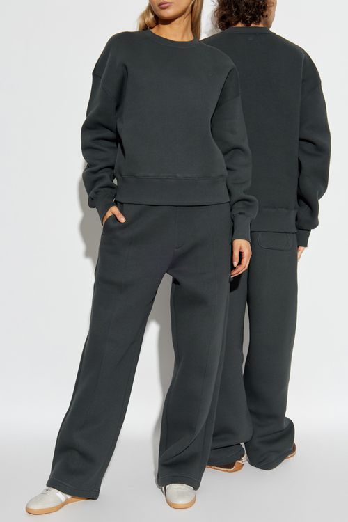 Sweatshirt With Logo, Unisex, Grey