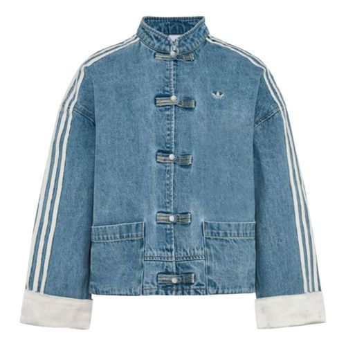 (WMNS) New Chinese Denim Jacket Asia Sizing 'Light Denim'