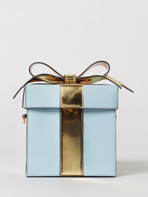 Handbag Woman color Gnawed Blue