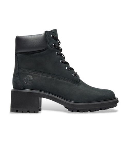 Timberland for woman. TB1A25C40011 Kinsley waterproof mid-calf boots black (36 W), Leather, 3 to 5 cm, Laces, Casual