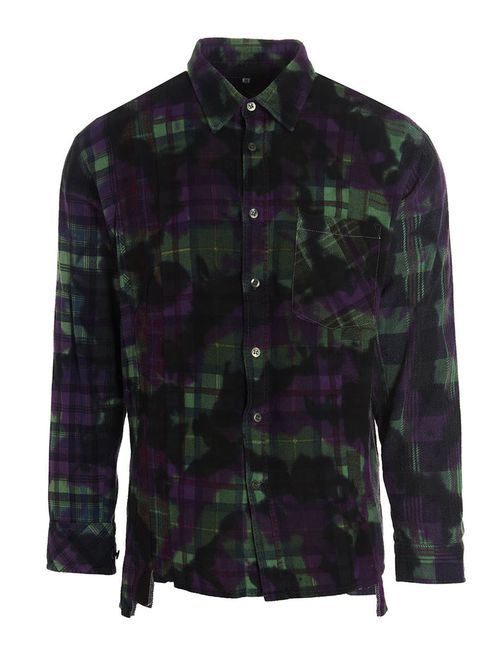 Patchwork Flannel Shirt
