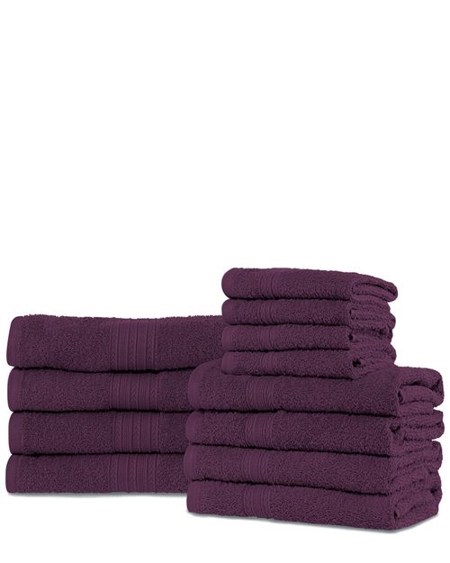 Eco-Friendly 12pc Cotton Towel Set