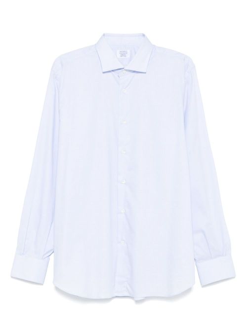 Mazzarelli checked shirt - Blue