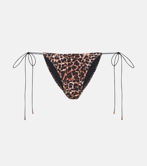 Liv leopard-print bikini bottoms