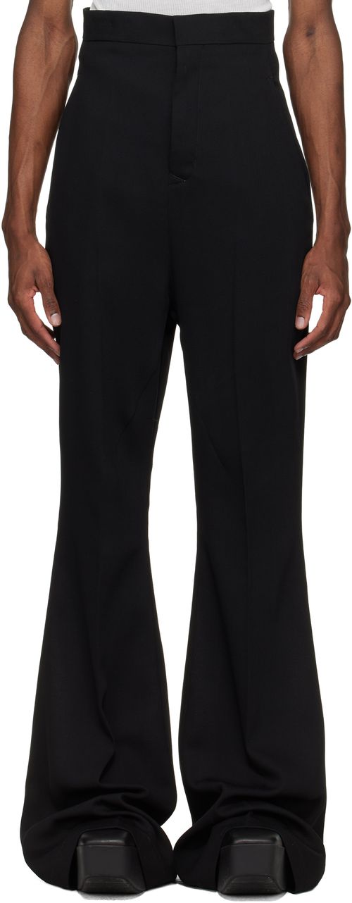 Black Temple Dirt Bolan Trousers