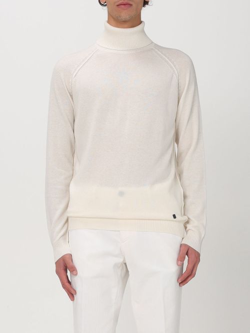 Sweater Men color Yellow Cream
