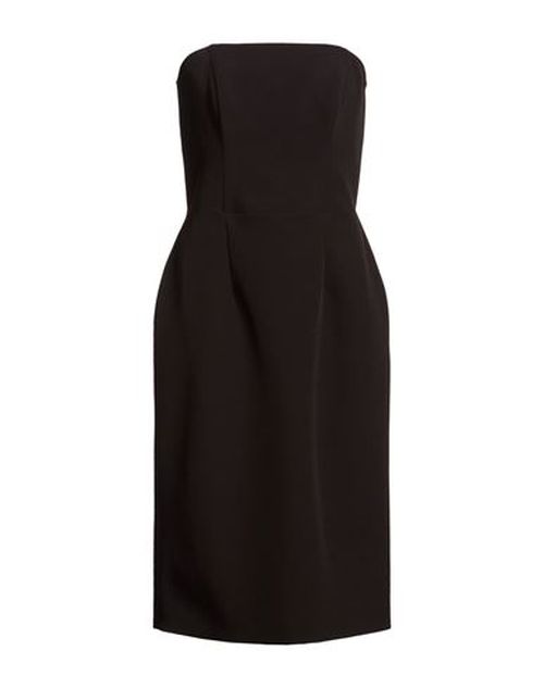 Woman Mini dress Black Size 6 Viscose, Elastane