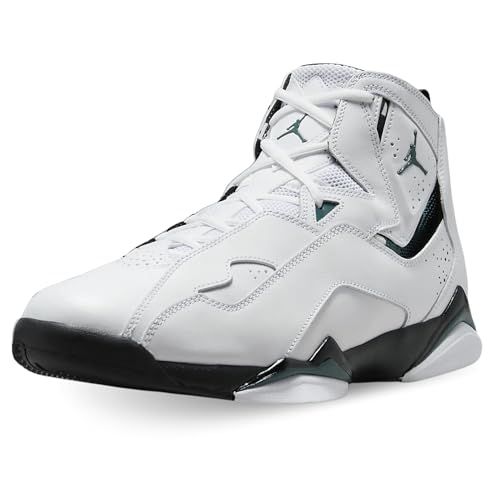 NIKE Jordan True Flight Men's Shoes (342964-160, White/Black/Varsity Red)
