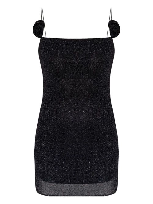 Sparkling mini dress - Black