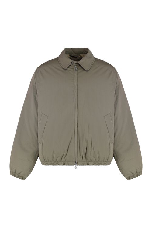 Square Fit Cotton Blend Jacket