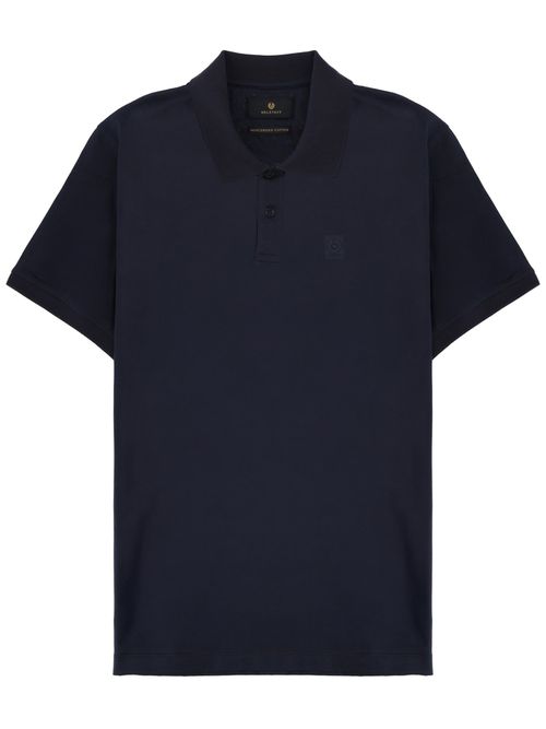 Polo "steel" con patch logo