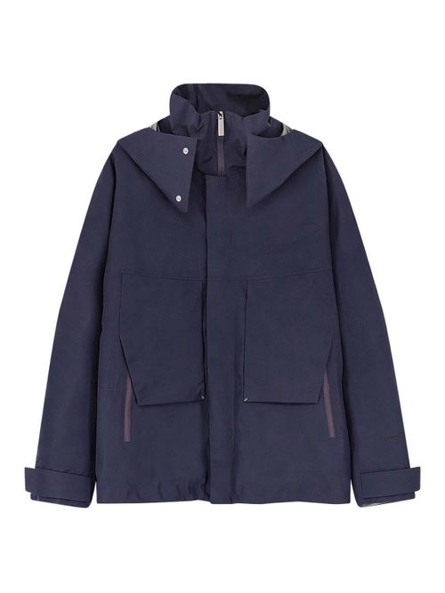 Waterproof jacket with padding