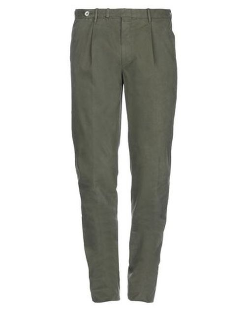 Man Pants Military green Size 26 Cotton, Elastane