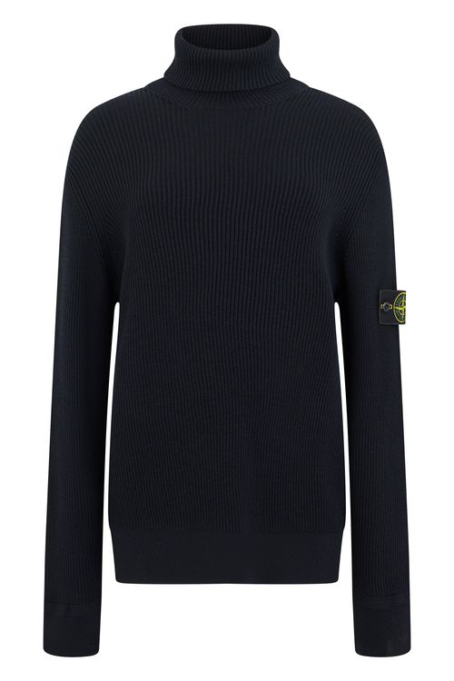 Men's Virgin Wool Turtleneck Sweater