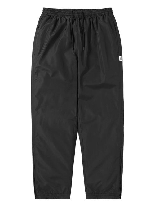 Warm Up zip-pocket drawstring trousers - Black