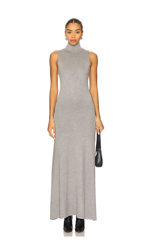 Bardot Astoria Knit Maxi Dress in Dove Grey. XL also in L, M